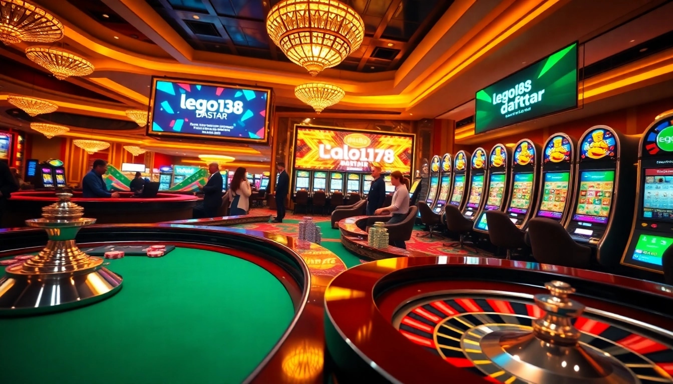 Experience the thrill of gambling at LEGO138 daftar with exciting casino games and high-stakes action.