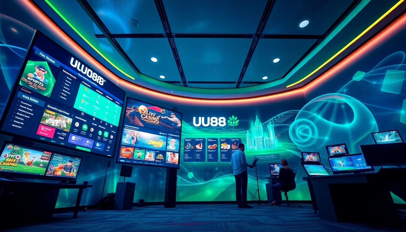 Engaging user experience on https://uu88.futbol/ showcasing vibrant online gaming options.
