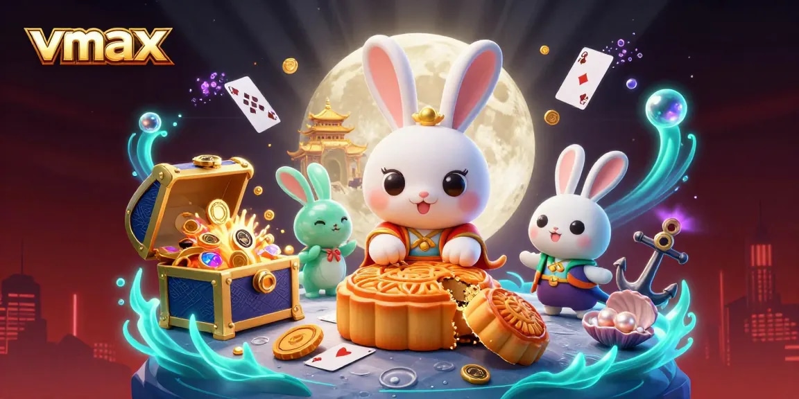 Win big with vmax in this immersive, vibrant casino-themed lunar scene.