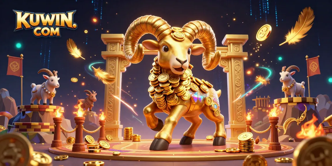 Engage in thrilling adventures at KUWIN. COM, featuring dynamic golden ram and exciting casino elements.