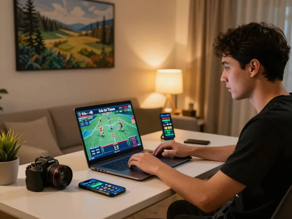 Experience intense Đá Gà Thomo live streaming in the comfort of home, focusing on strategic online betting.