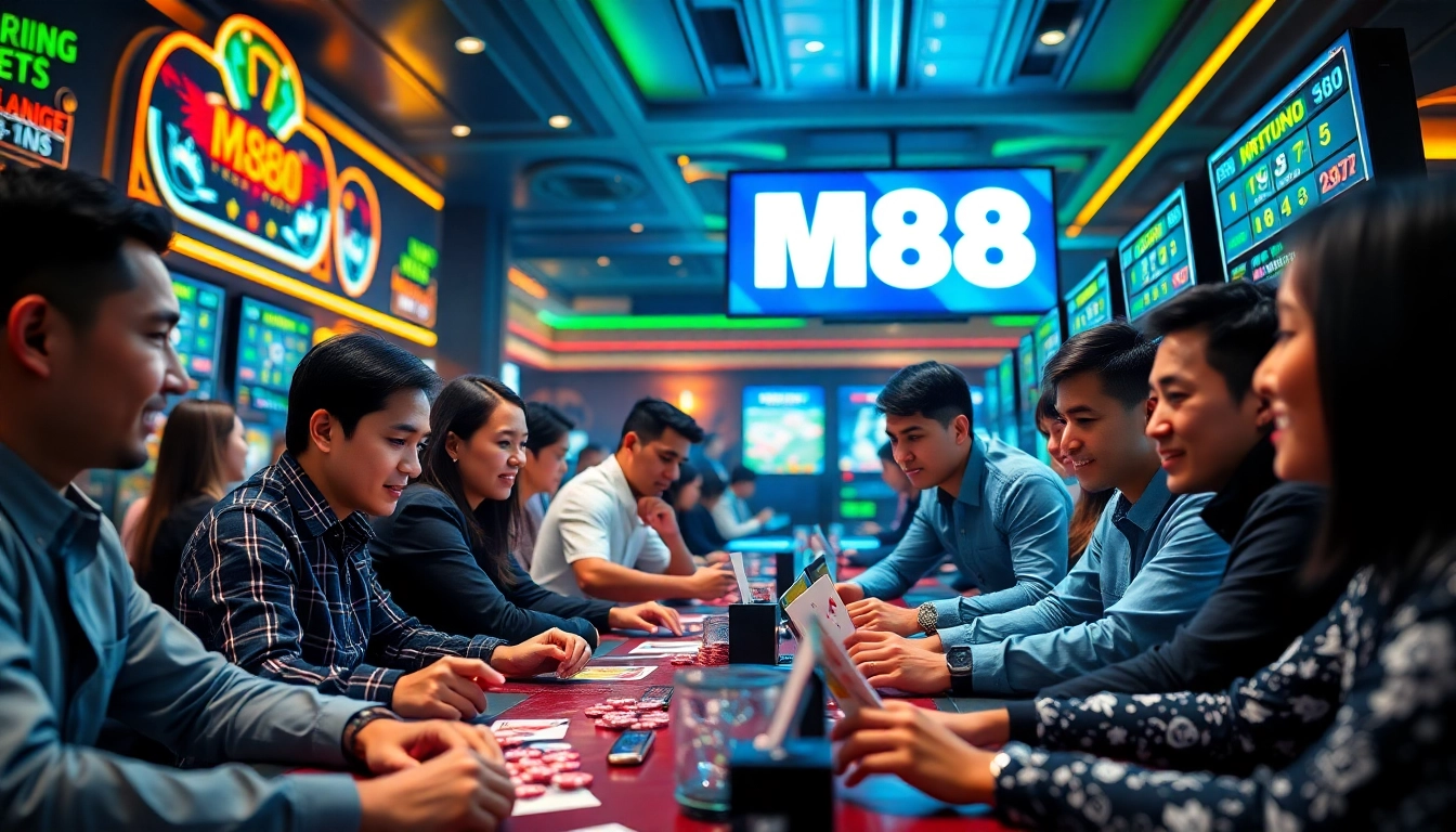 Experience the thrilling atmosphere of MM88 online betting at https://mm88.co.in/, where players enjoy diverse gaming options in a vibrant setting.