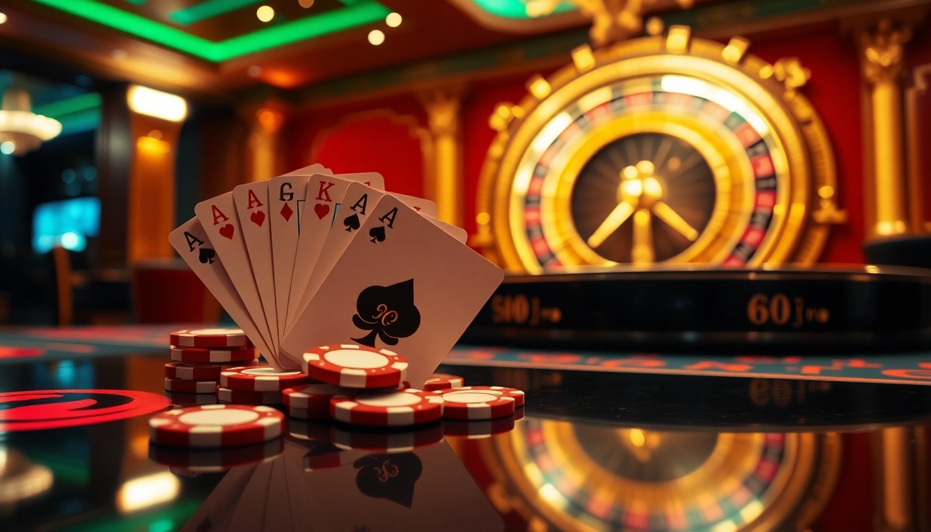 Experience Habanero สล็อต excitement with vibrant casino gaming elements like slots and poker.