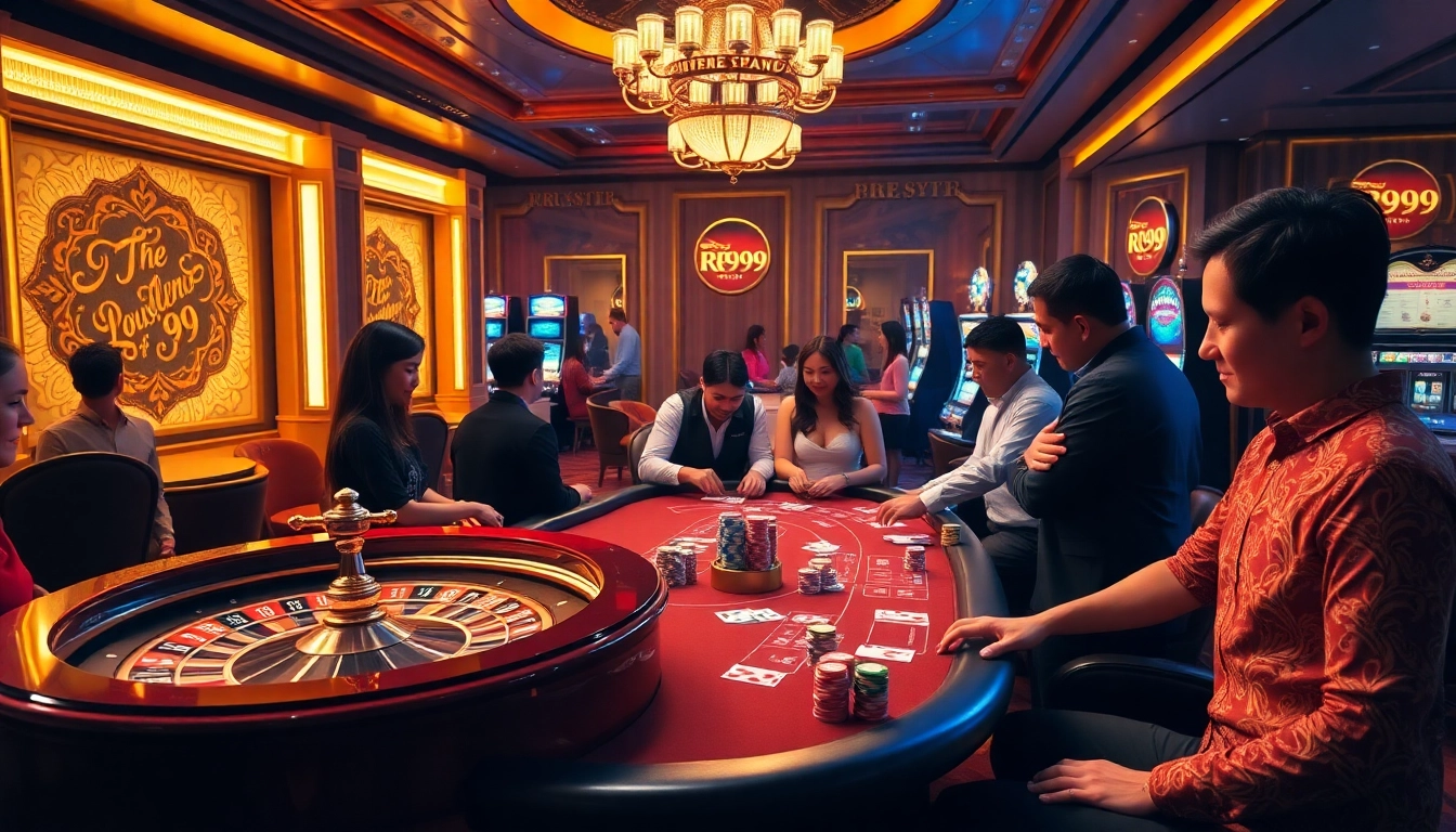 Experience the thrills of RR999 with vibrant slot machines and engaging casino gameplay.