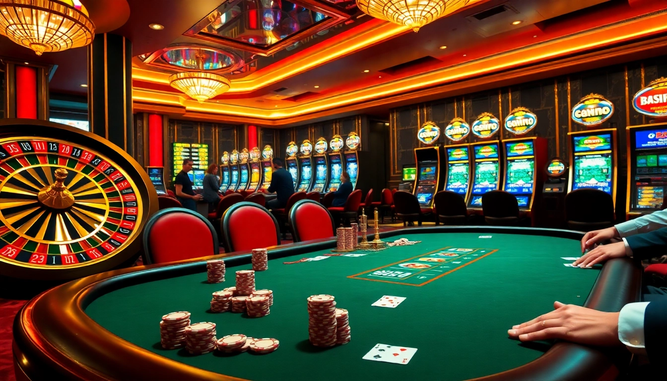 Experience the excitement of winning at B29 casino, featuring poker, roulette, and vibrant slot machines.