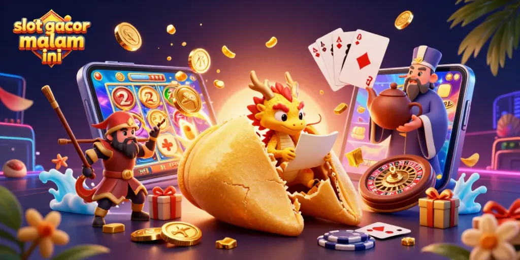 Slot gacor malam ini, menangkan permainan slot dengan keberuntungan dan strategi yang tepat.