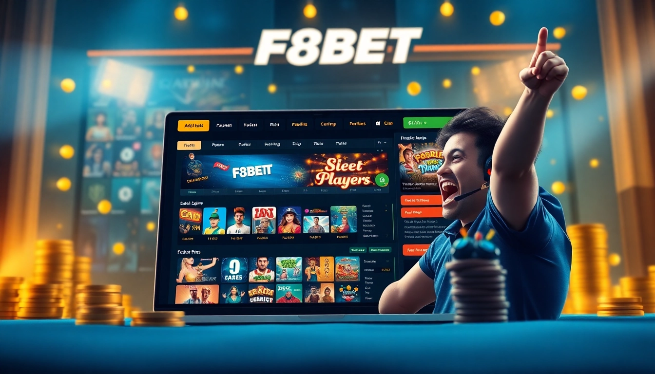Explore the vibrant F8BET gaming experience at https://f8bet.io/, showcasing exciting casino games and sports betting.