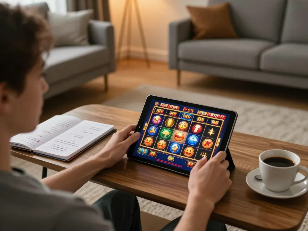 Engaging in exciting online slot games at Nk88 chính thức from the comfort of home