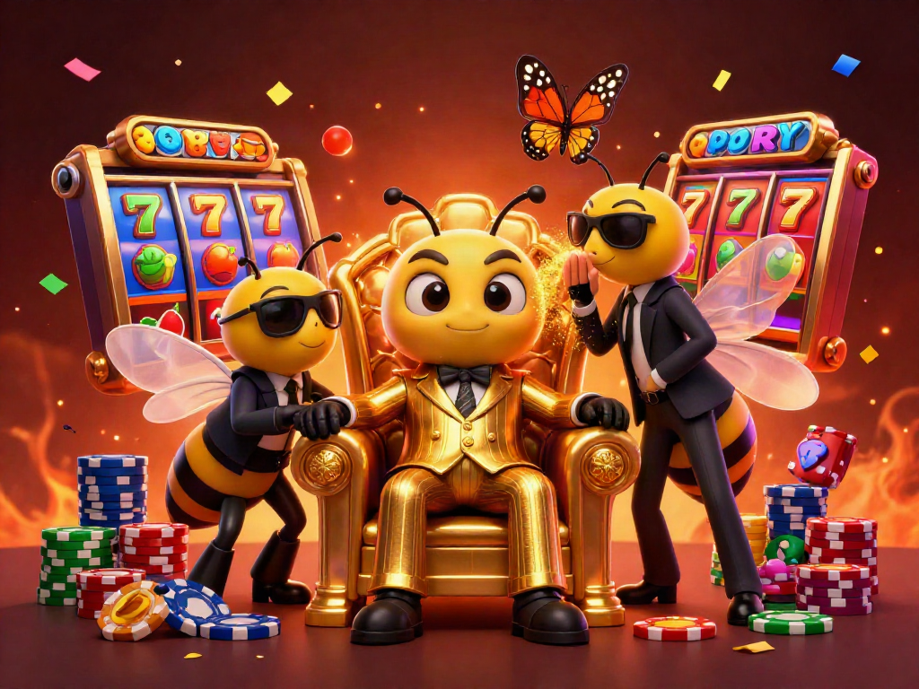 Slot gacor di situs slot dengan karakter kartun menarik dan elemen permainan yang meriah.