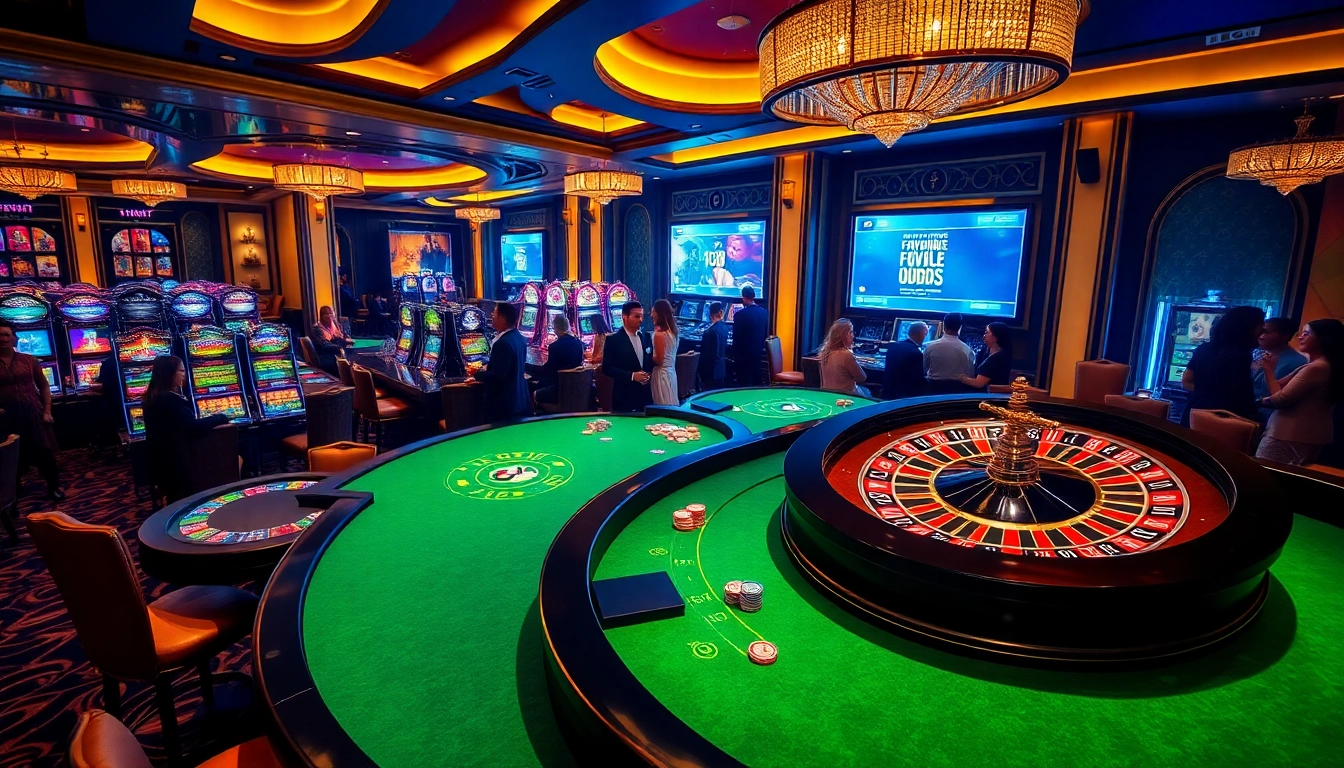 Experience thrilling gameplay at c168okvip1.com with luxurious casino tables and slot machines.