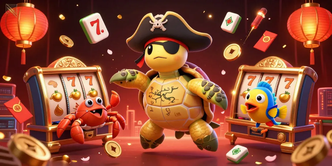 Experience thrilling gameplay with UFABRO's vibrant casino scene featuring lively characters and dynamic slot game elements.