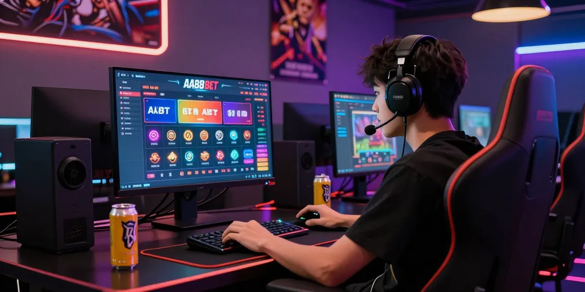 Experience the excitement of online betting with AA88 BET in a vibrant gaming environment.