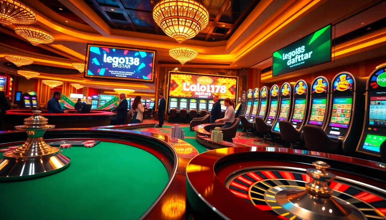 Experience the thrill of gambling at LEGO138 daftar with exciting casino games and high-stakes action.