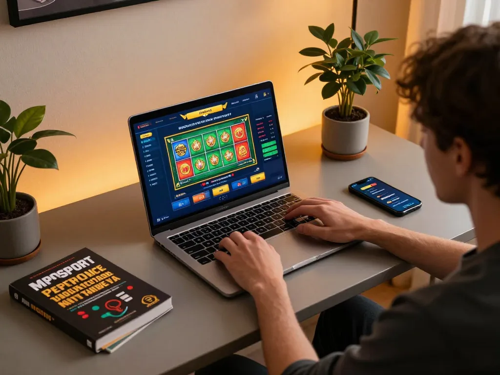 Engaging gameplay on MPOSPORT platform showcasing colorful slot games and responsive interface