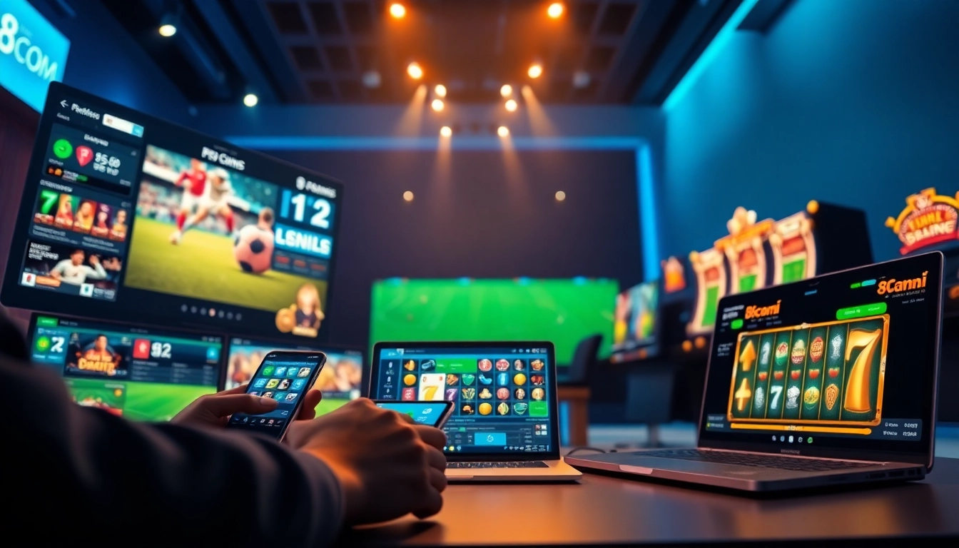 Engaging experience on https://8scom.dev/ showcasing online betting excitement with vibrant games.