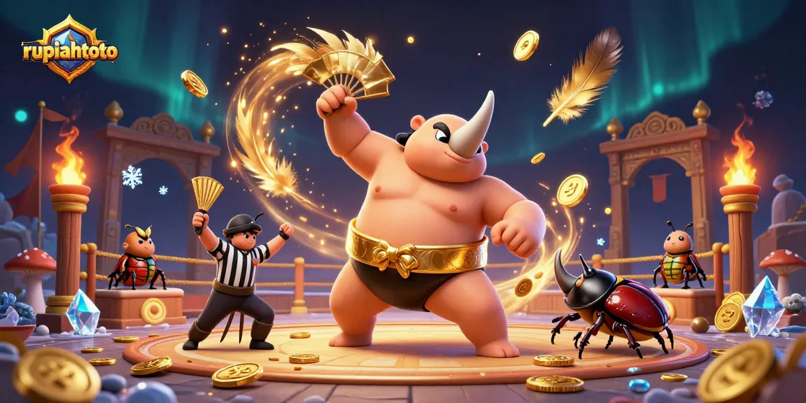 Permainan slot dan kegembiraan dalam ilustrasi visual rupiahtoto yang menarik.