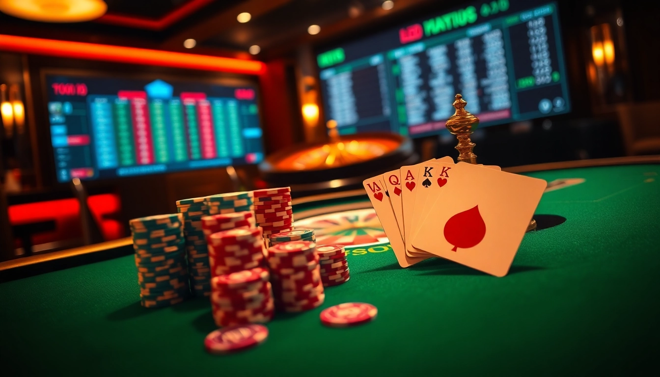 Experience thrilling betting with https://nhacaiuytinvn.us.com/ while playing poker and roulette in a vibrant casino atmosphere.