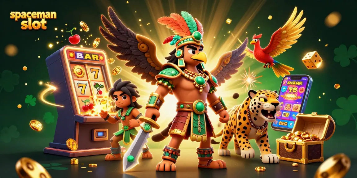 Experience the exciting action of spaceman slot with dynamic characters and vibrant casino elements.