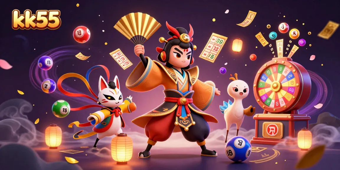 Transform your luck with kk55's vibrant casino scene featuring exciting lottery games.