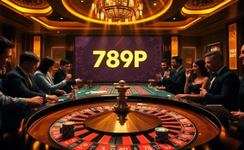 Players enjoying a thrilling roulette game at 789P casino with vibrant chips and cards.