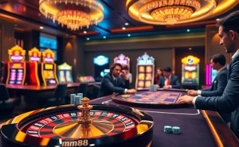 Experience the thrill of mm 88 poker gameplay with vibrant casino elements and exciting atmosphere.