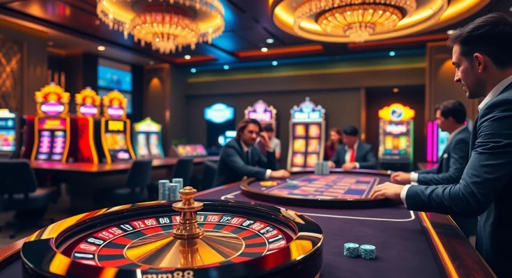 Experience the thrill of mm 88 poker gameplay with vibrant casino elements and exciting atmosphere.