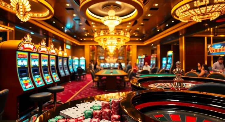 Experience thrilling gaming at https://urr88.com/ with vibrant casino tables and engaging players.