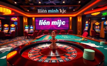 Experience the thrill of gambling with liên minh kjc in a vibrant casino setting filled with excitement.