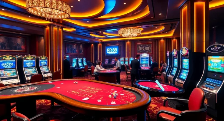 Experience the thrill of RR 88 with engaging casino games and vibrant atmosphere.