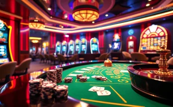 Engage in thrilling games at NHÀ CÁI 8DAY with exciting casino tables and vibrant slot machines.