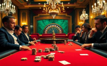 Exciting poker action at SODO66 casino table, showcasing luxury and engagement in online gambling.